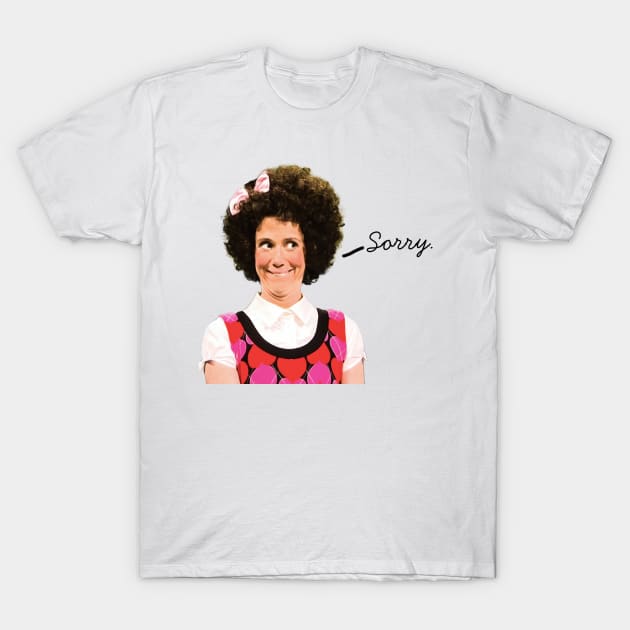 Gilly: "Sorry" T-Shirt by akastardust